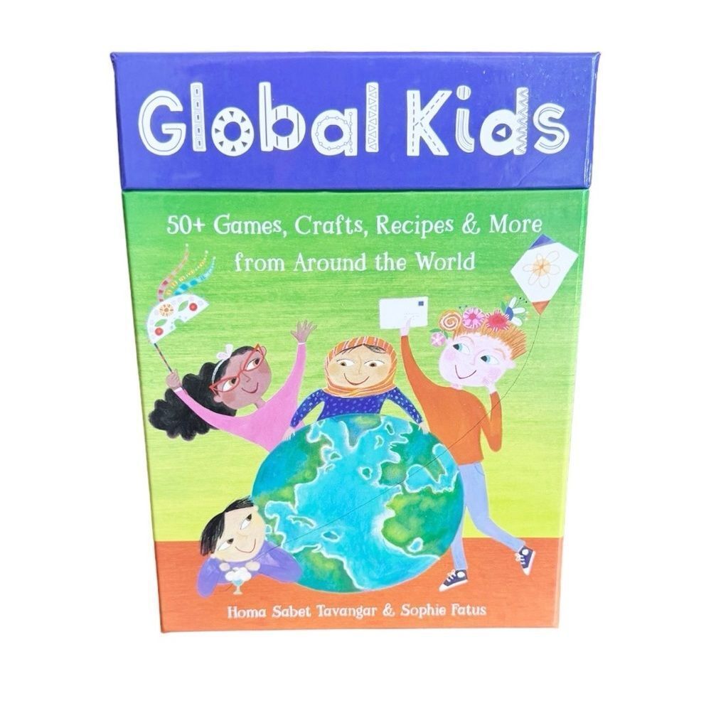 Global Kids Cards 50+ Games, Recipes, & More From Around the World. NWOT.